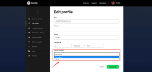 Các Bước Đơn Giản Để Đổi Quốc Gia Spotify Nhanh Chóng
