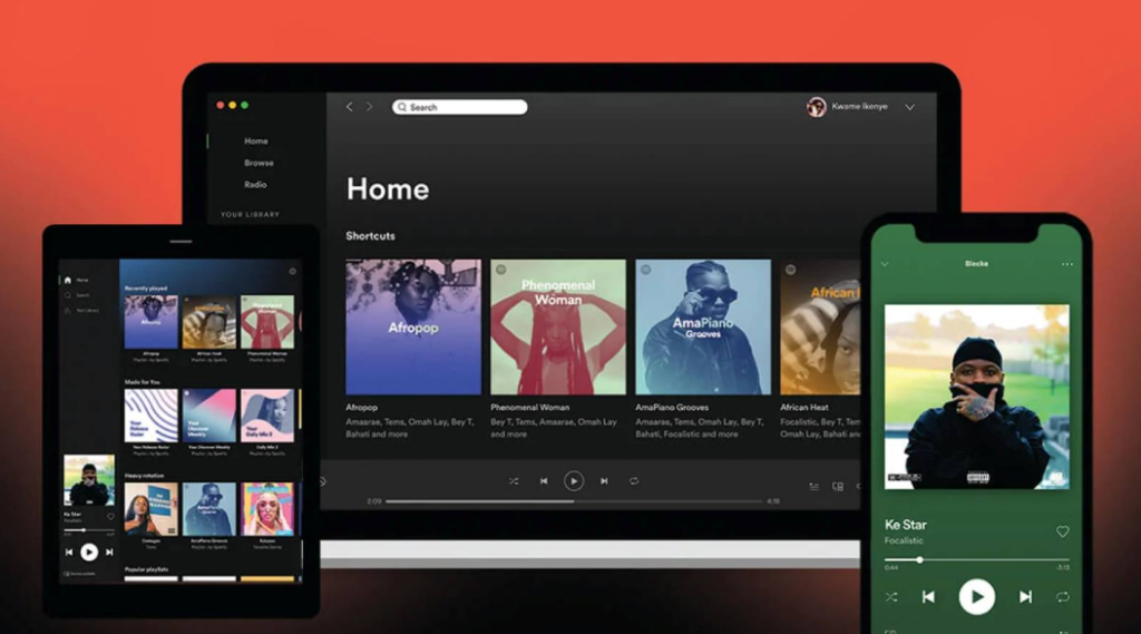 Giao Diện Trang Chủ Spotify Có Gì Đặc Biệt?