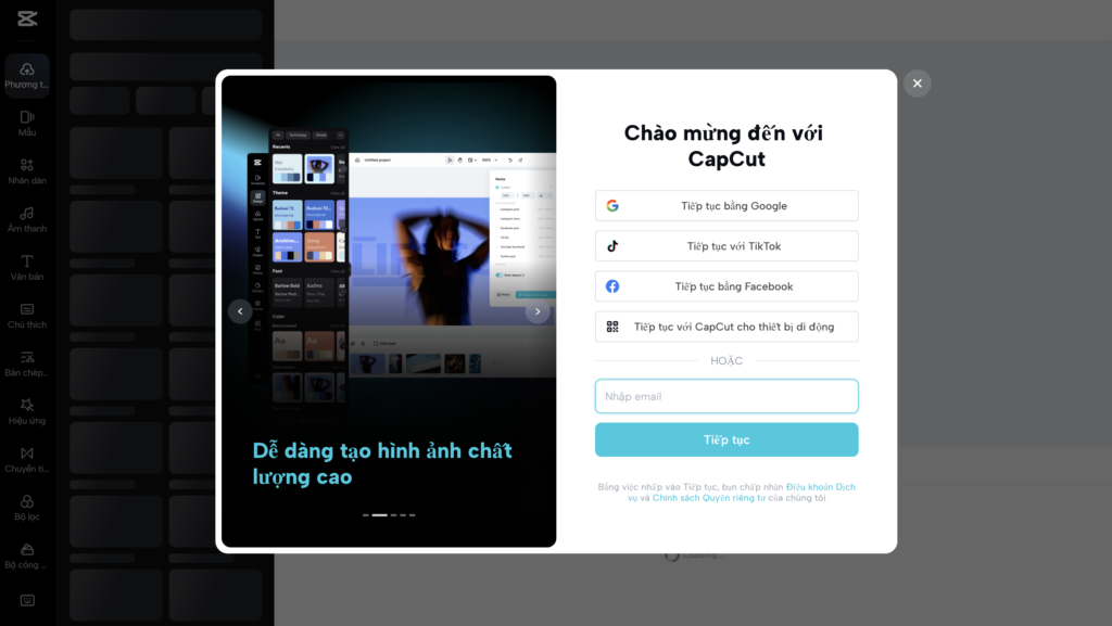 Giới thiệu Capcut