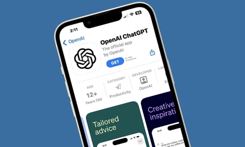 Tải Chat GPT trên Iphone từ App Store