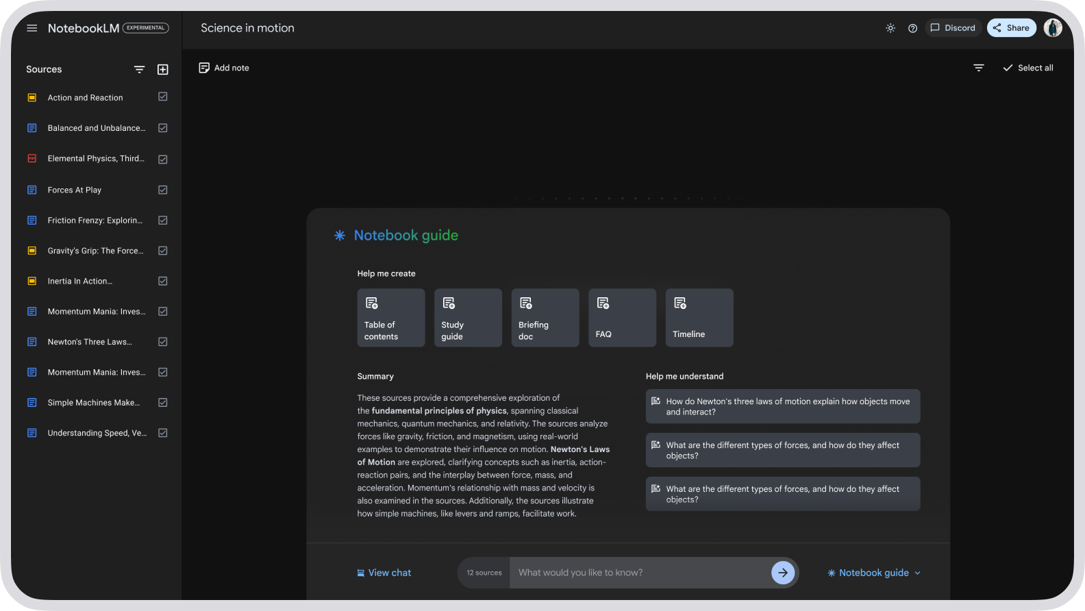 NotebookLM AI Assistant